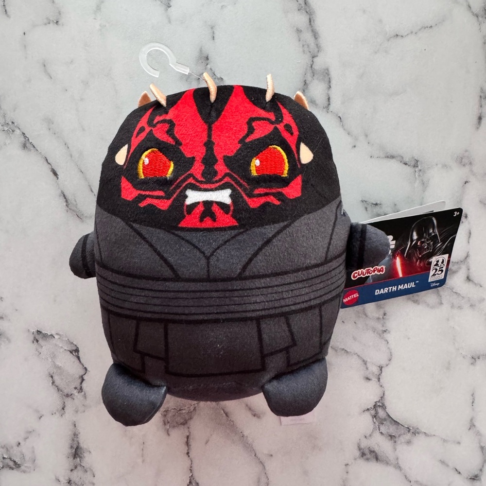 Marvel STAR-WARS Cuutopia 5" Darth Maul Plush NWT 2024 25 Episode 1